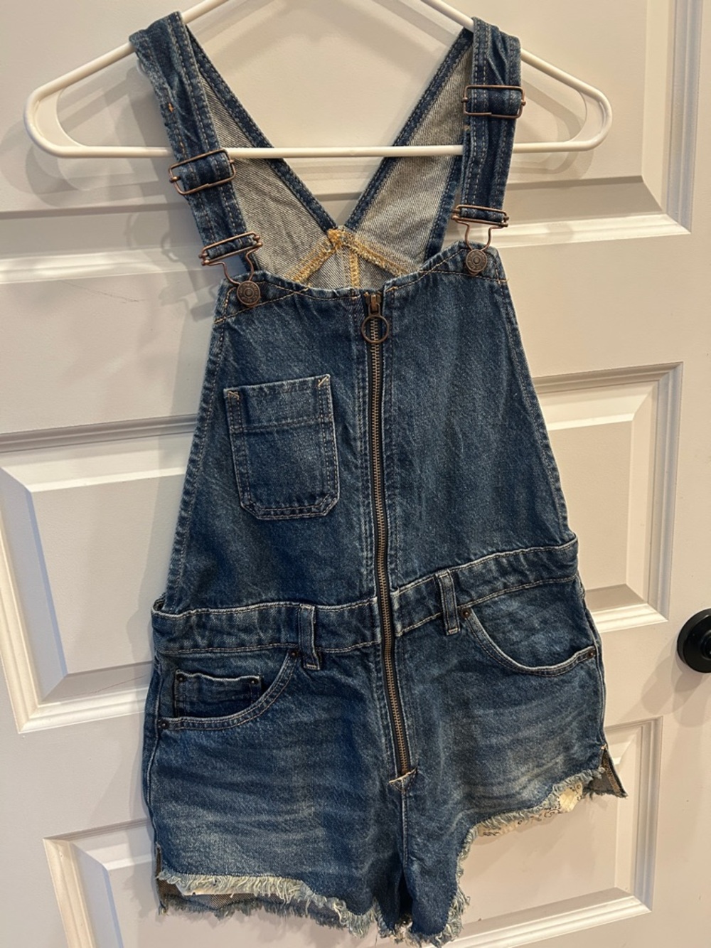 We The Free 25 Denim Romper Overalls